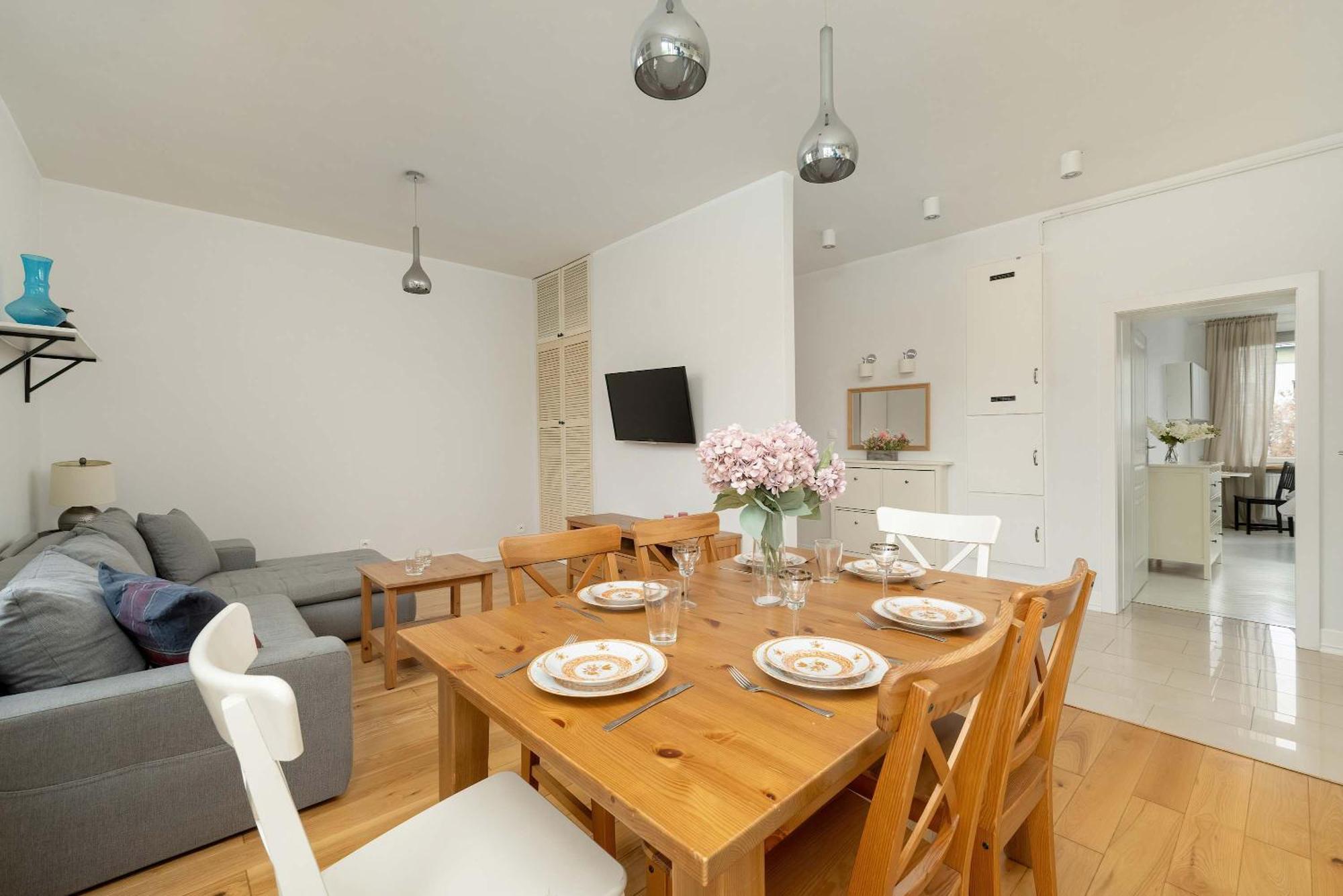 Pawlowa Stylish Apartment With Balcony & Home Office Wroclaw By Noclegi Renters Esterno foto