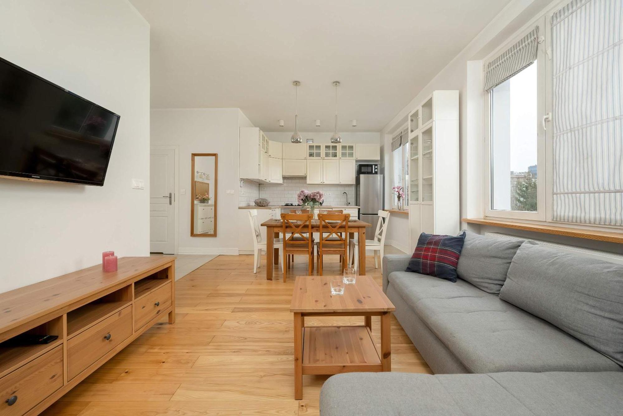 Pawlowa Stylish Apartment With Balcony & Home Office Wroclaw By Noclegi Renters Esterno foto